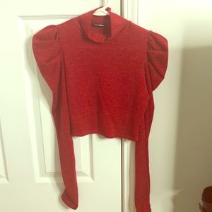 Long sleeve crop